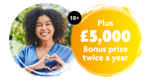 Bonus Draw - Hospice Lottery
Win up to £5,000